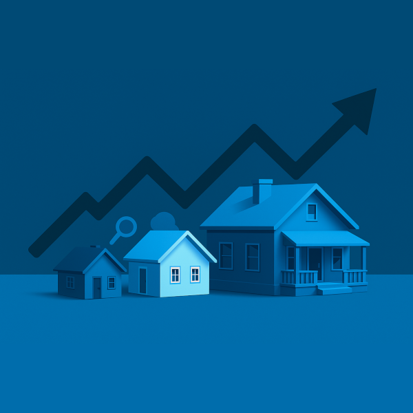 Property price trends graph
